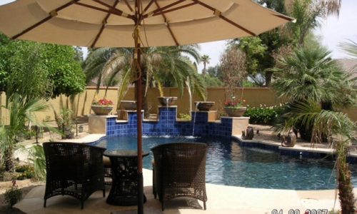 Scottsdale house pool