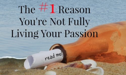 #1 Reason for Not Living Passion