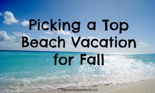 fall beach vacation