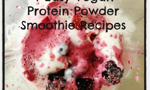 4 Easy Vegan Protein Powder Smoothie Recipes