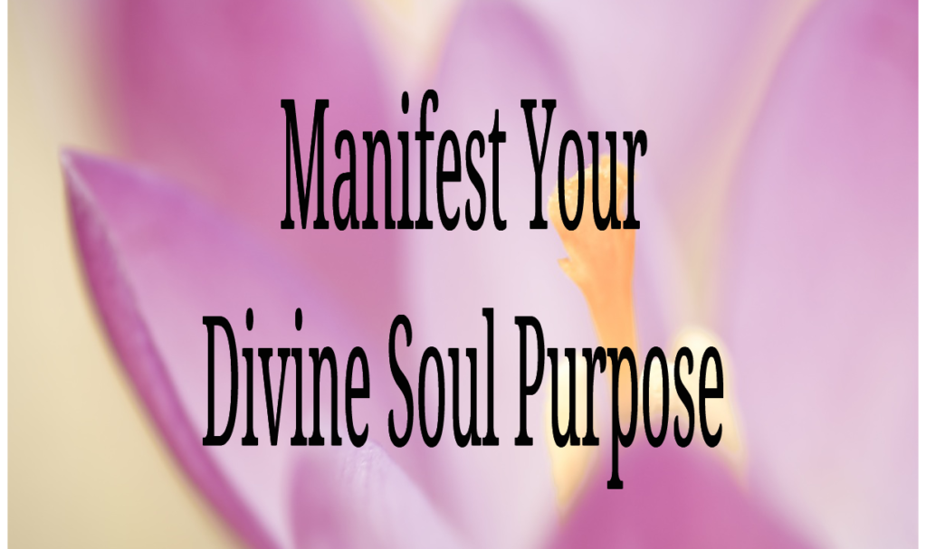 Manifest Your Divine Soul Purpose