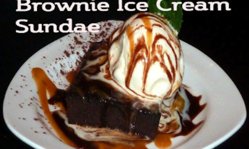 The Perfect Vegan Brownie Ice Cream Sundae