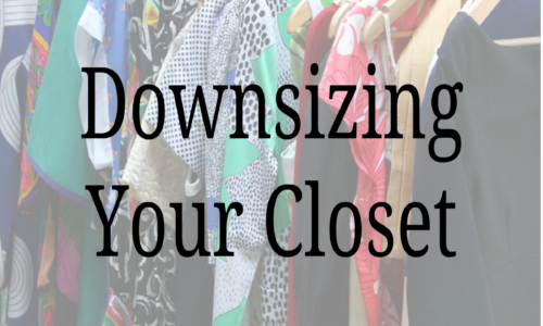 Downsizing Your Closet