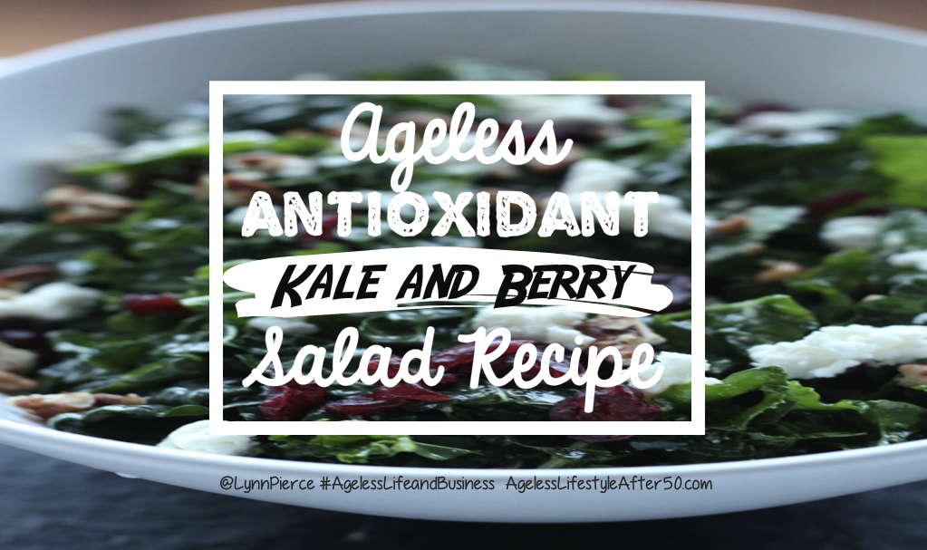 Kale and berry salad recipe