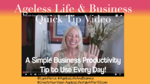 A Simple Business Productivity Tip to Use Every Day