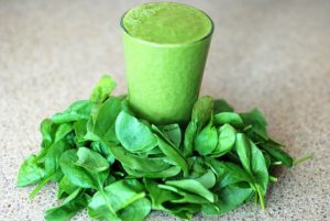 green smoothie, spinach
